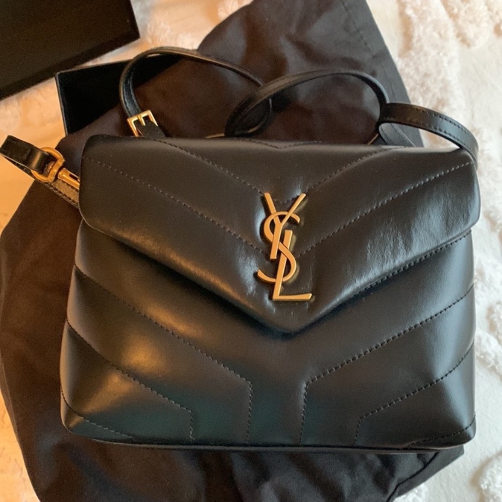 MONOGRAM SAINT LAURENT LOULOU TOY BAG IN Y-QUILTED LEATHER